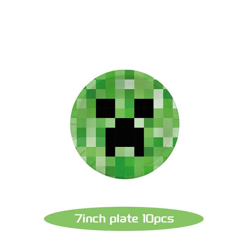 Décorations d'anniversaire - Minecraft - Blocs & Idées