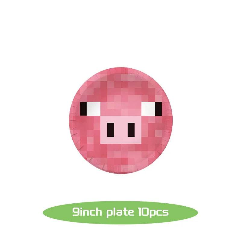 Décorations d'anniversaire - Minecraft - Blocs & Idées