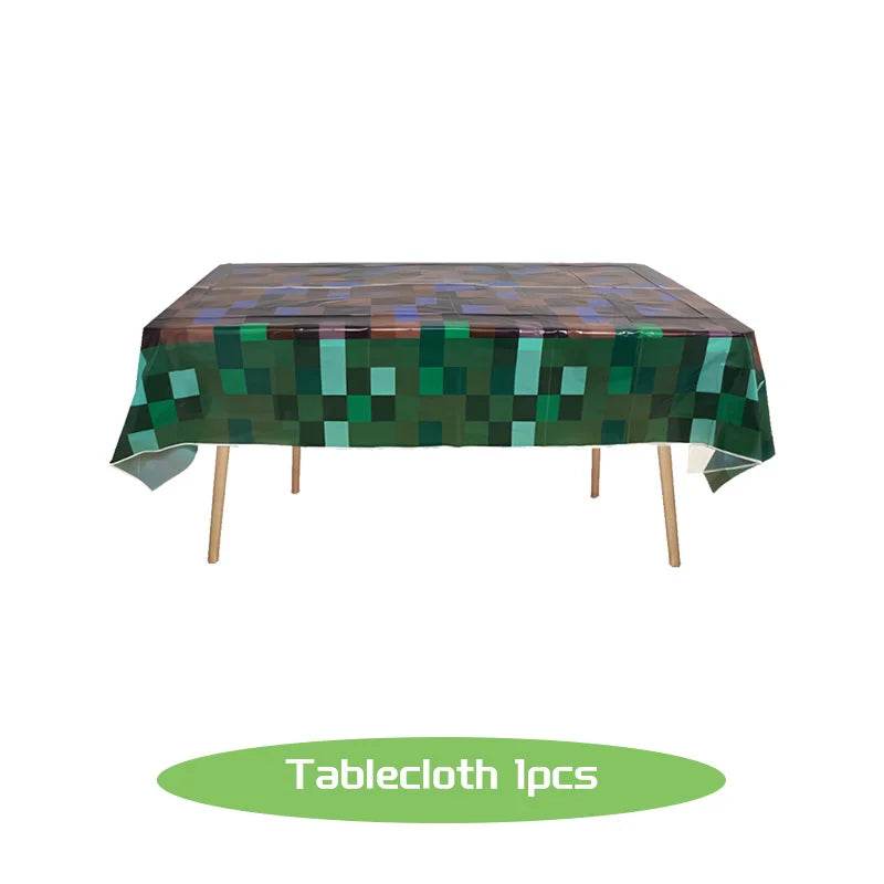 Décorations d'anniversaire - Minecraft - Blocs & Idées