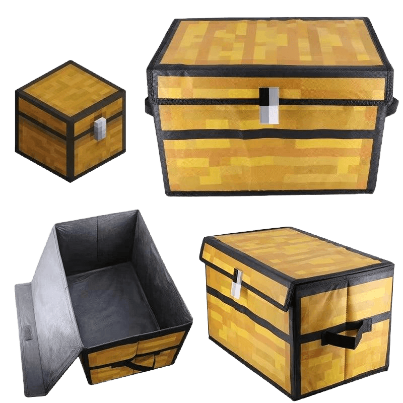Coffre de rangement - Minecraft - Blocs & Idées