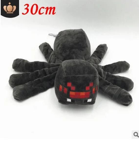 Peluche Minecraft en forme d'araignée de 30 cm pour les fans de jeux vidéo