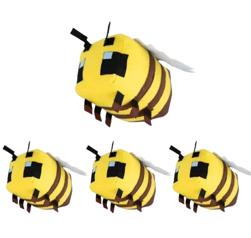 Abeille en Peluche - Minecraft