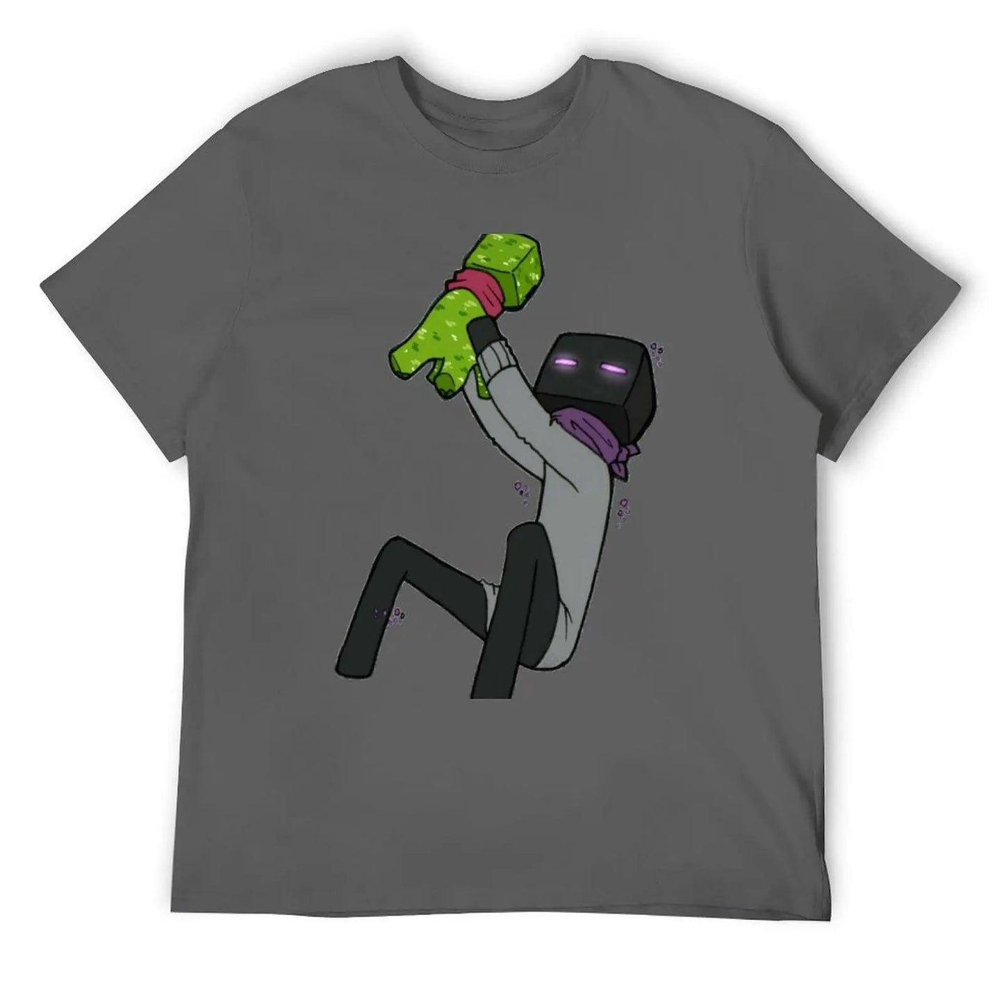 T-Shirt Enderman et Creeper - Minecraft