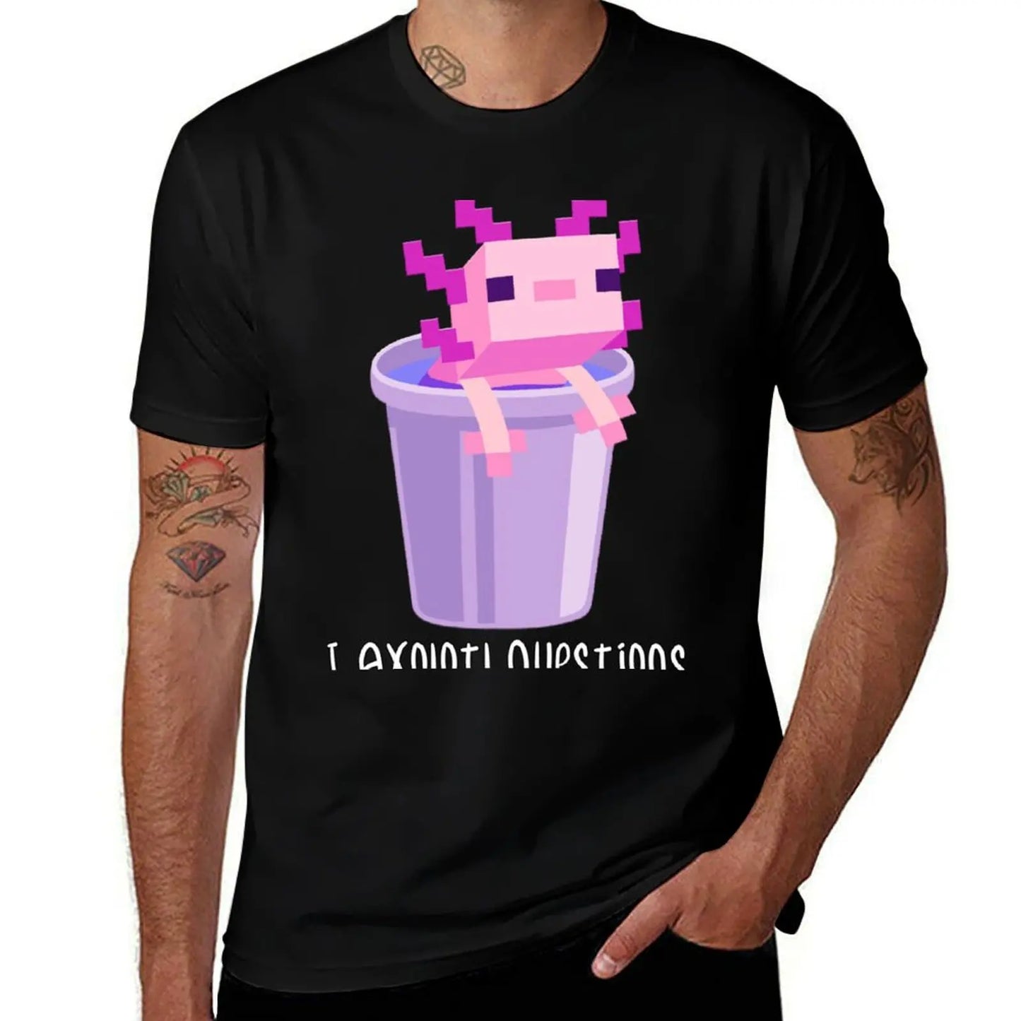 T-Shirt Axolotl - Minecraft