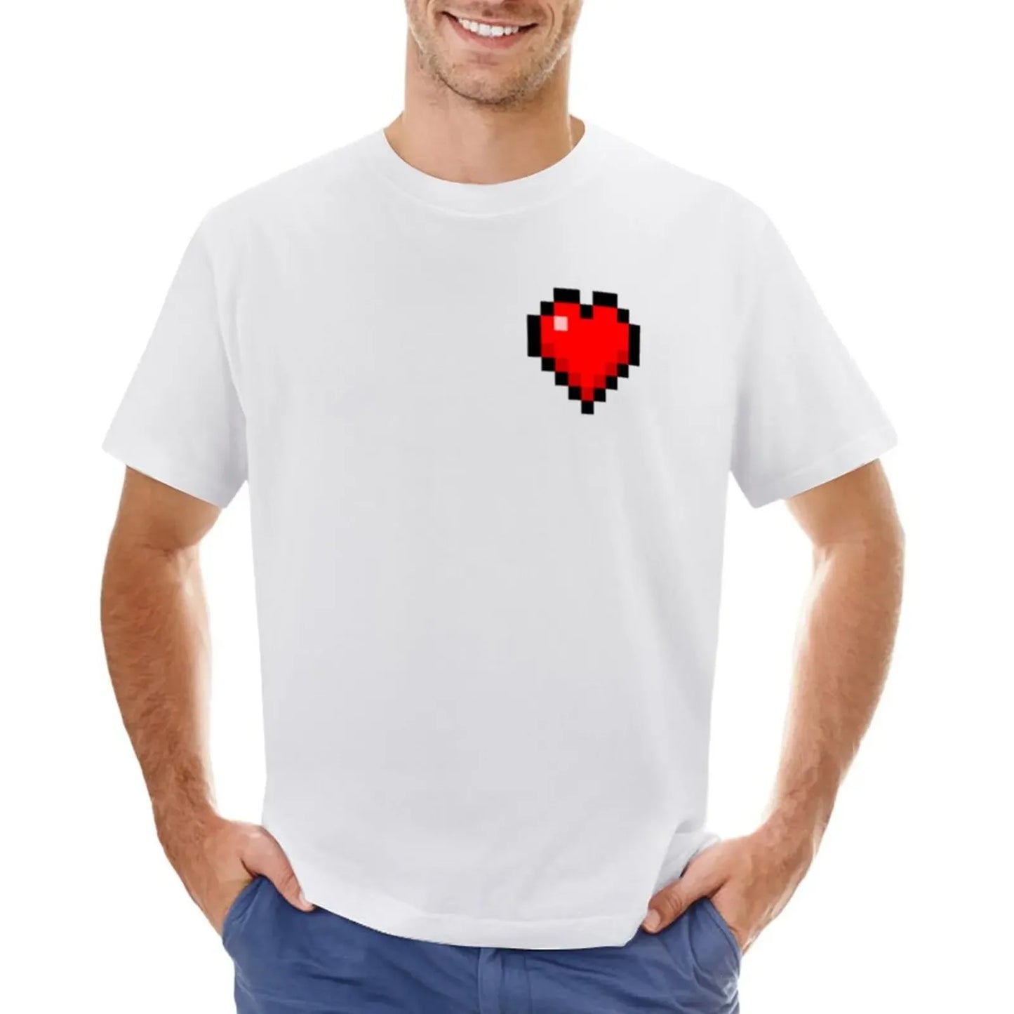 Heart T-Shirt - Minecraft