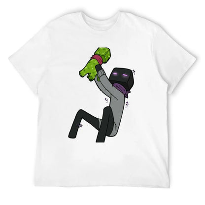 T-Shirt Enderman et Creeper - Minecraft