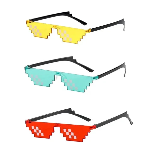 Lunettes Thug - Style Minecraft