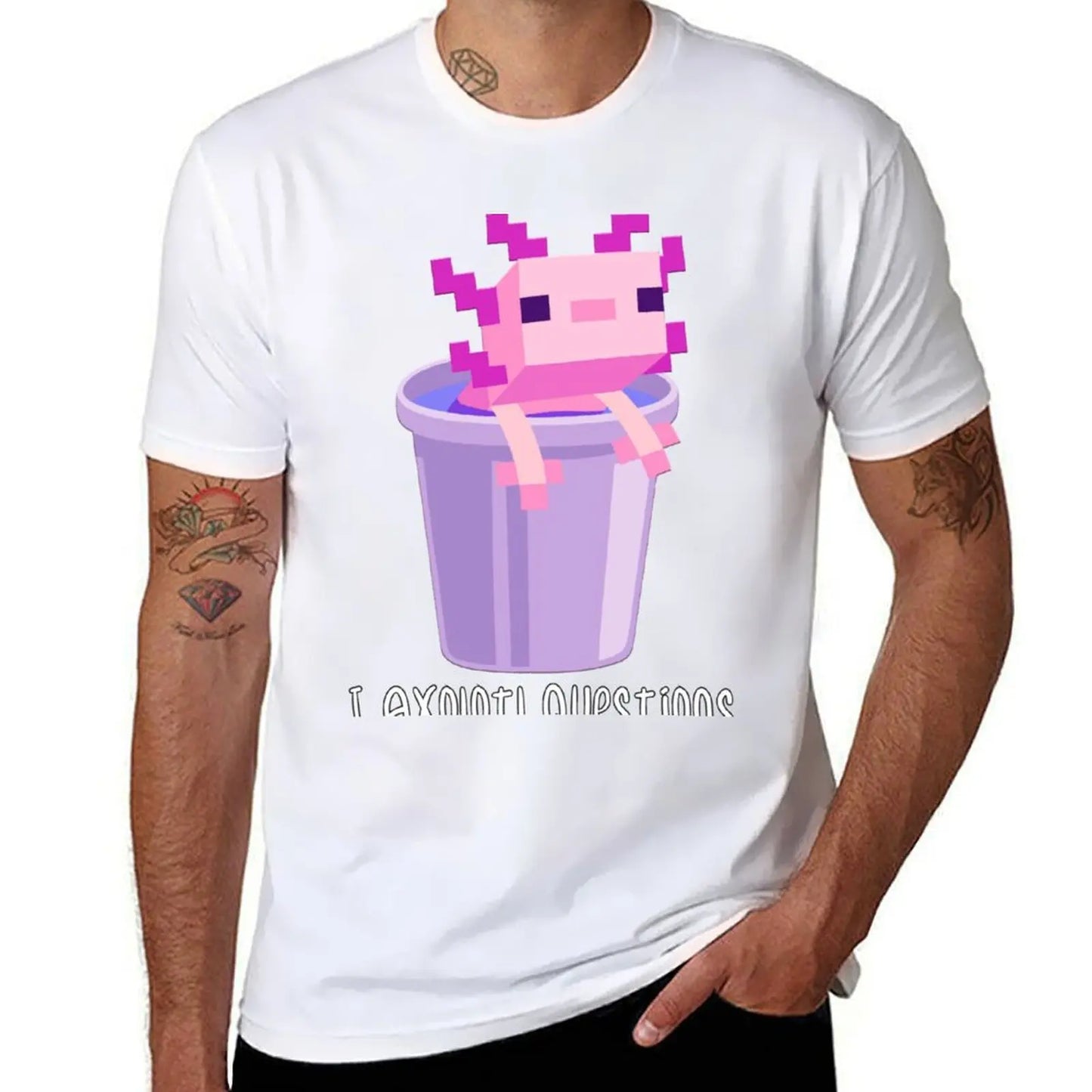 T-Shirt Axolotl - Minecraft