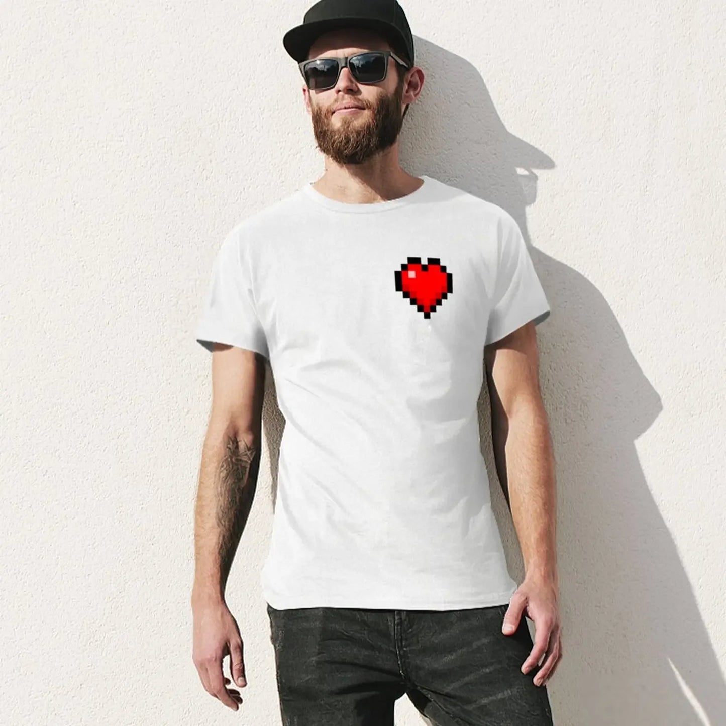 Heart T-Shirt - Minecraft