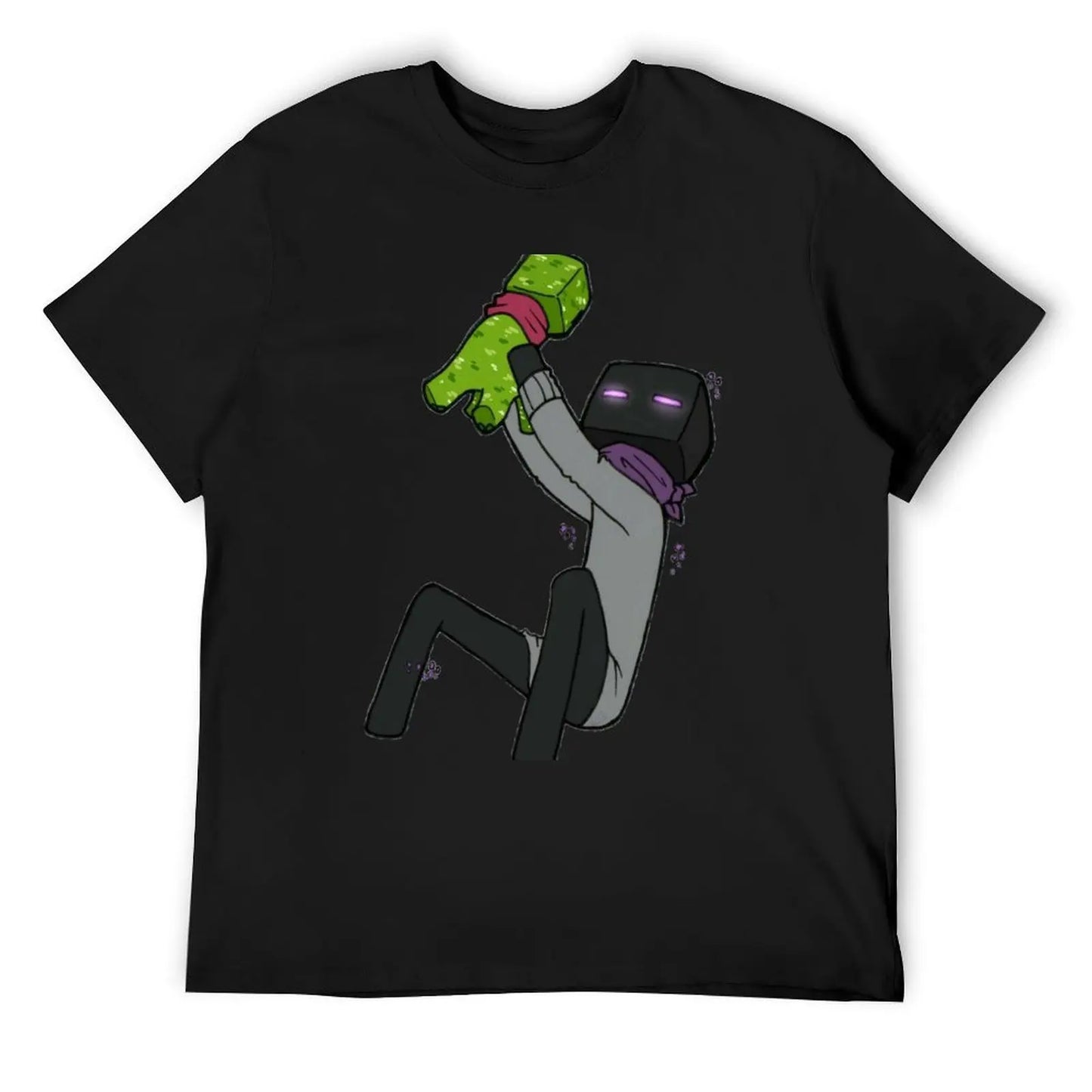 T-Shirt Enderman et Creeper - Minecraft