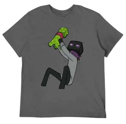 T-Shirt Enderman et Creeper - Minecraft