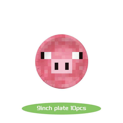 Décorations d'anniversaire - Minecraft - Blocs & Idées