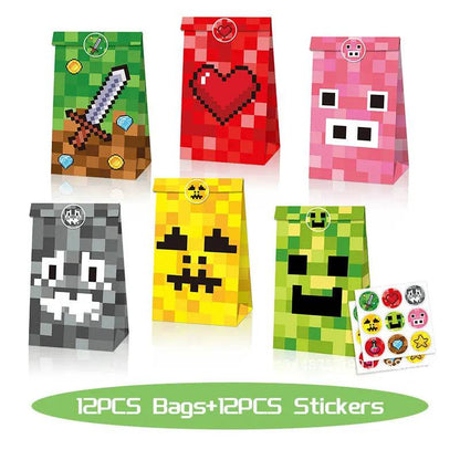 Décorations d'anniversaire - Minecraft - Blocs & Idées