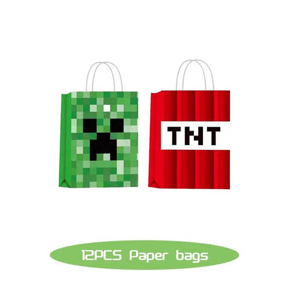 Décorations d'anniversaire - Minecraft - Blocs & Idées