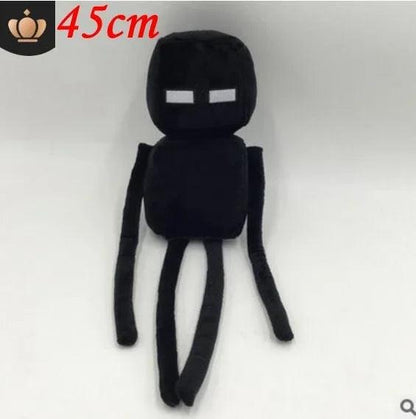 Peluche Minecraft en forme d'Enderman de 45 cm, douce et amusante pour les fans de jeux vidéo